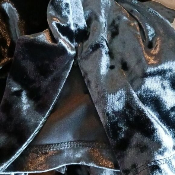 LOGO Lori Goldstein Womens Size XL Gray Velour Leggings Stretch Pull On Pants - Picture 5 of 7